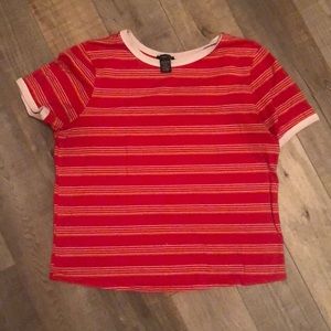 Red Striped Tee